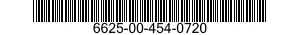 6625-00-454-0720 ANALYZER,SPECTRUM 6625004540720 004540720