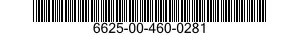 6625-00-460-0281  6625004600281 004600281