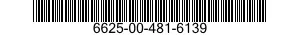 6625-00-481-6139 COUNTER,ELECTRONIC,DIGITAL READOUT 6625004816139 004816139