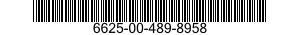 6625-00-489-8958 OSCILLOSCOPE 6625004898958 004898958