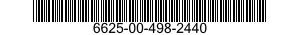 6625-00-498-2440 OSCILLOSCOPE 6625004982440 004982440
