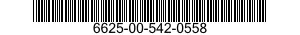 6625-00-542-0558 INACTIVE 6625005420558 005420558
