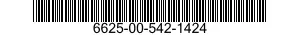 6625-00-542-1424  6625005421424 005421424