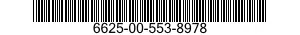 6625-00-553-8978 AMMETER 6625005538978 005538978