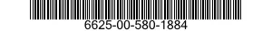6625-00-580-1884 AMMETER 6625005801884 005801884