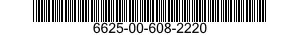6625-00-608-2220 VOLTMETER 6625006082220 006082220