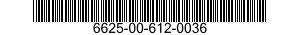 6625-00-612-0036  6625006120036 006120036