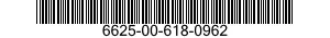 6625-00-618-0962  6625006180962 006180962
