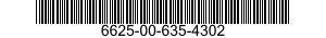 6625-00-635-4302 METER,ARBITRARY SCALE 6625006354302 006354302