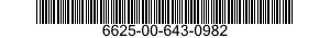6625-00-643-0982  6625006430982 006430982