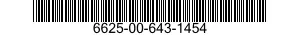 6625-00-643-1454  6625006431454 006431454
