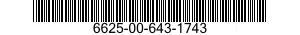 6625-00-643-1743  6625006431743 006431743
