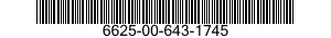 6625-00-643-1745  6625006431745 006431745