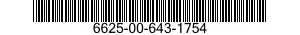 6625-00-643-1754  6625006431754 006431754