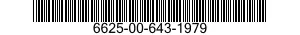 6625-00-643-1979  6625006431979 006431979