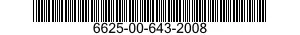 6625-00-643-2008  6625006432008 006432008
