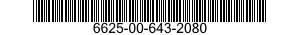6625-00-643-2080  6625006432080 006432080