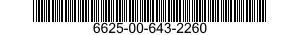 6625-00-643-2260  6625006432260 006432260