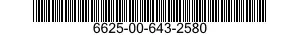 6625-00-643-2580  6625006432580 006432580