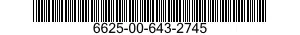 6625-00-643-2745  6625006432745 006432745