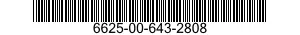 6625-00-643-2808  6625006432808 006432808