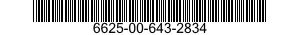 6625-00-643-2834  6625006432834 006432834