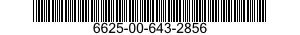 6625-00-643-2856  6625006432856 006432856