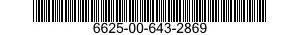 6625-00-643-2869  6625006432869 006432869