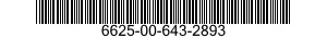 6625-00-643-2893  6625006432893 006432893