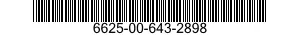 6625-00-643-2898  6625006432898 006432898