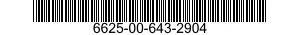 6625-00-643-2904  6625006432904 006432904