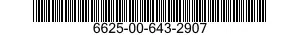 6625-00-643-2907 MULTIMETER,REPLACEMENT 6625006432907 006432907