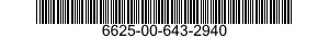 6625-00-643-2940  6625006432940 006432940