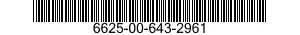 6625-00-643-2961  6625006432961 006432961