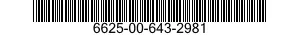 6625-00-643-2981 TEST SET,SONAR 6625006432981 006432981