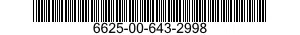6625-00-643-2998  6625006432998 006432998