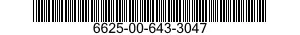 6625-00-643-3047  6625006433047 006433047