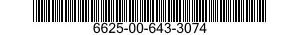 6625-00-643-3074  6625006433074 006433074