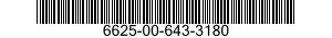 6625-00-643-3180  6625006433180 006433180
