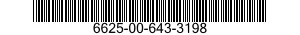 6625-00-643-3198  6625006433198 006433198