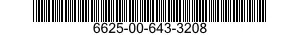 6625-00-643-3208  6625006433208 006433208