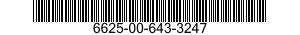 6625-00-643-3247  6625006433247 006433247