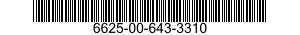 6625-00-643-3310  6625006433310 006433310