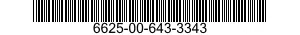 6625-00-643-3343  6625006433343 006433343