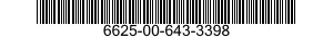 6625-00-643-3398  6625006433398 006433398