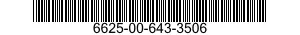 6625-00-643-3506  6625006433506 006433506