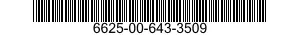 6625-00-643-3509  6625006433509 006433509
