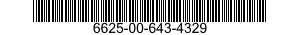 6625-00-643-4329  6625006434329 006434329