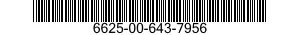 6625-00-643-7956  6625006437956 006437956