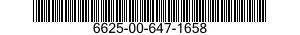 6625-00-647-1658  6625006471658 006471658